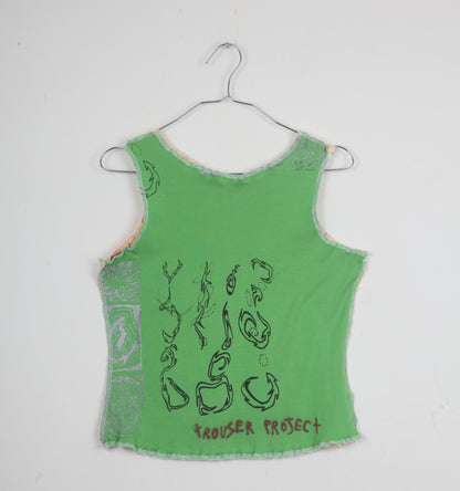 Funky Reversible Summer Vest Top (S)