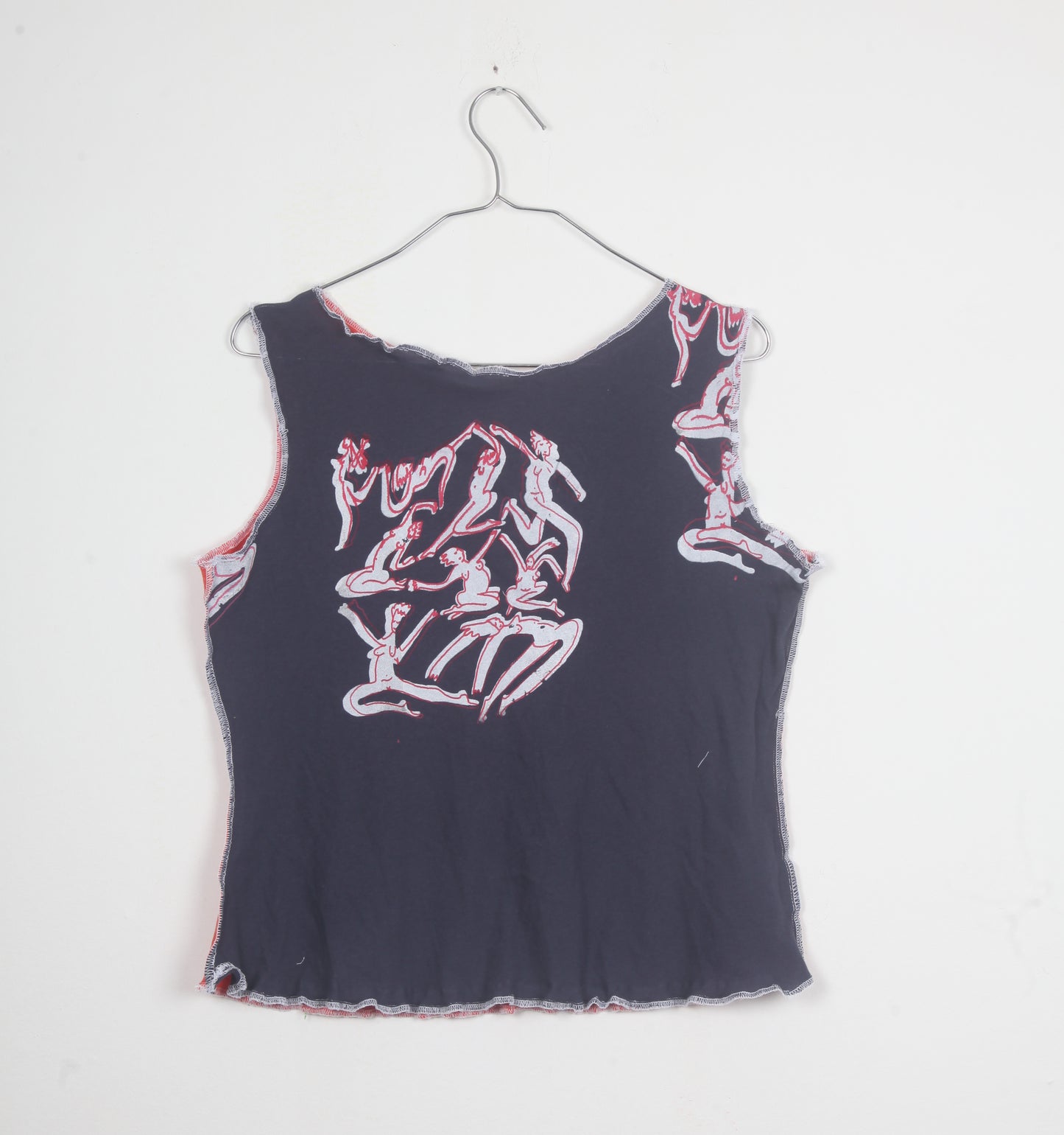 Funky Reversible Summer Vest Top (L)