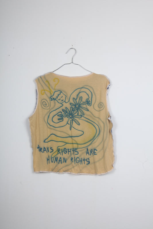 Trans Rights Reversible Vest Top (XL)