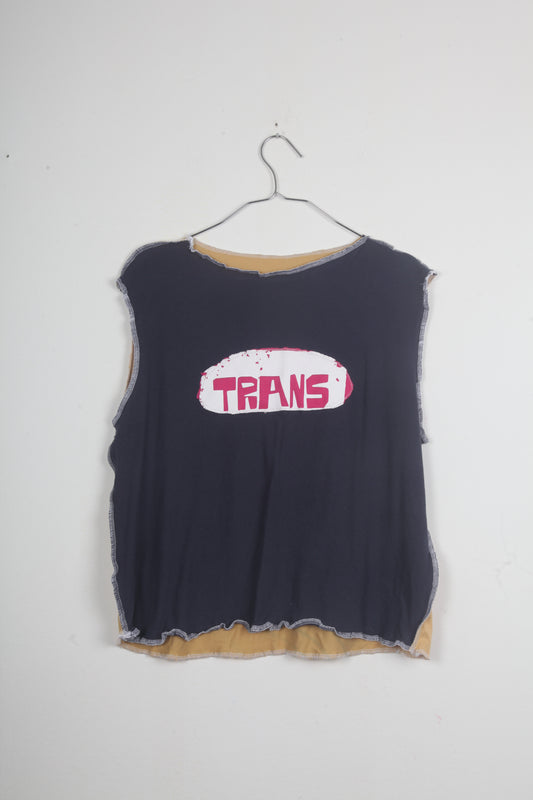 Trans Rights Reversible Vest Top (XL)