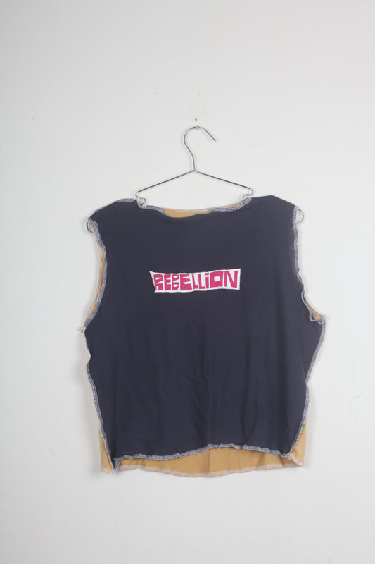 Trans Rights Reversible Vest Top (L)