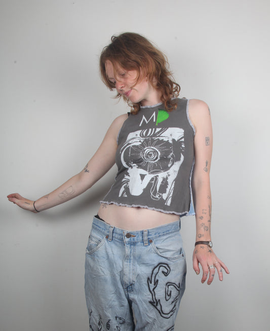 Sustainable Reversible Vest Top (XS)