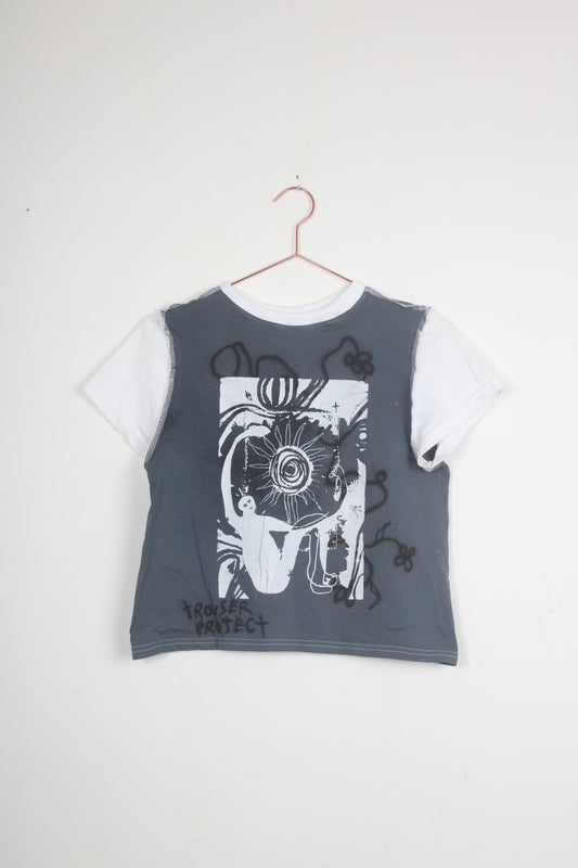 Short Sleeve Screenprint Graphic Tee (S)