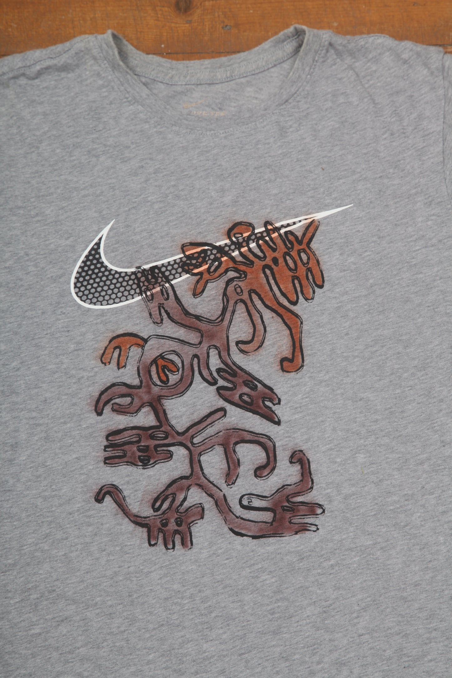 Nike Upcycled Graphic Screenprint T-Shirt (M)