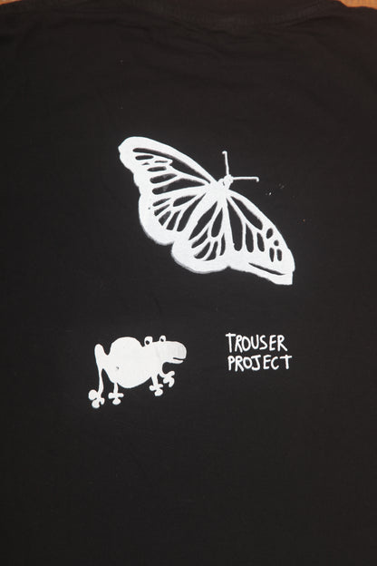Sustainable Upcycled Graphic Screenprint T-Shirt (L)
