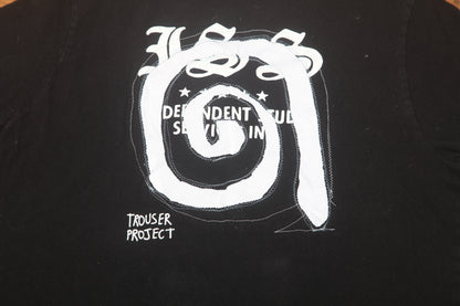 Sustainable Upcycled Graphic Screenprint T-Shirt (XL)