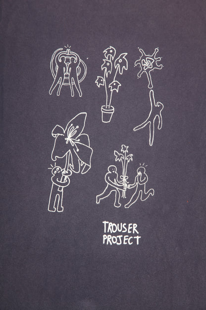 Pre-loved Upcycled Graphic Screen-print T-Shirt (XL)