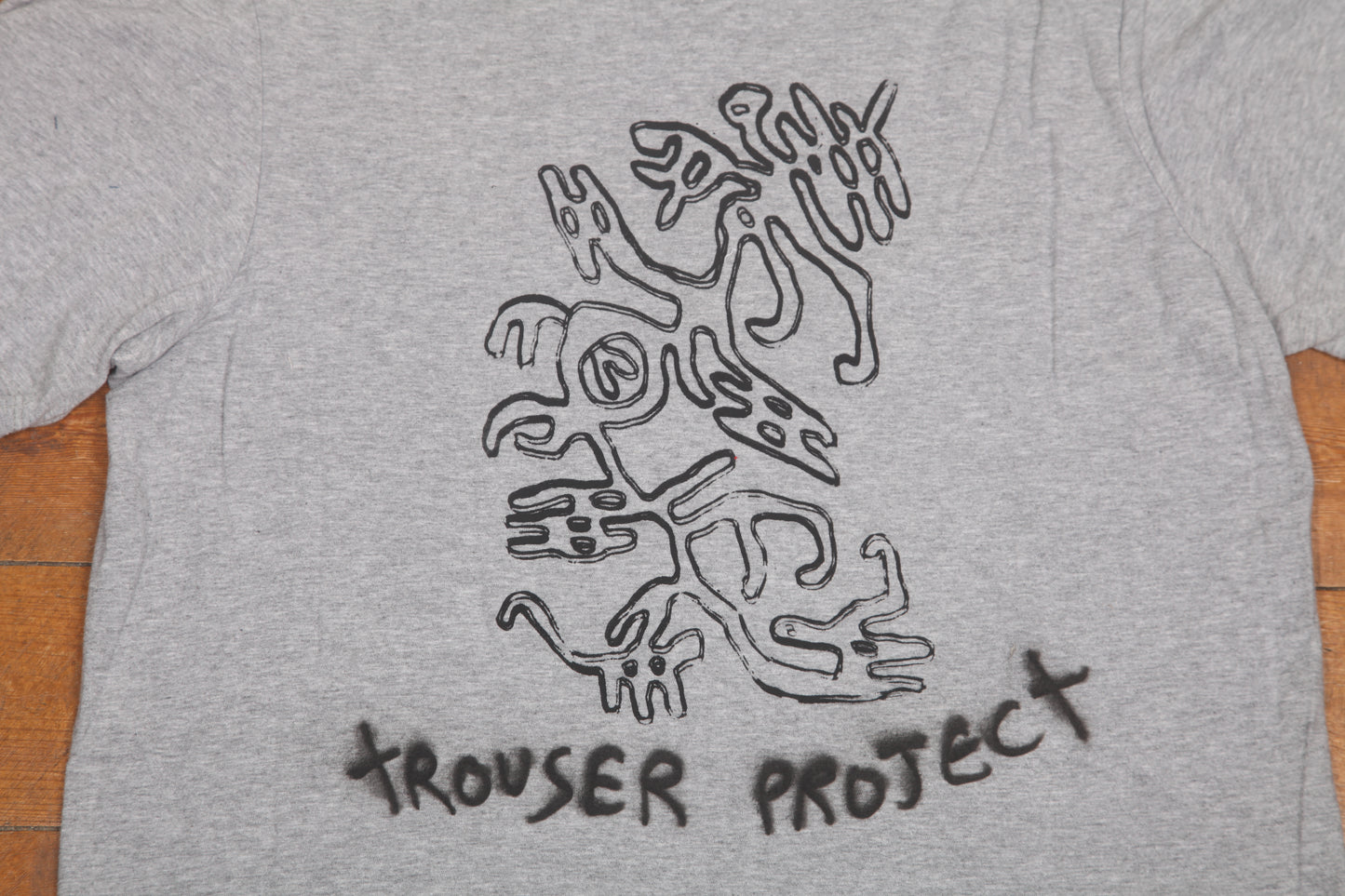 Graphic Upcycled T-Shirt (M)