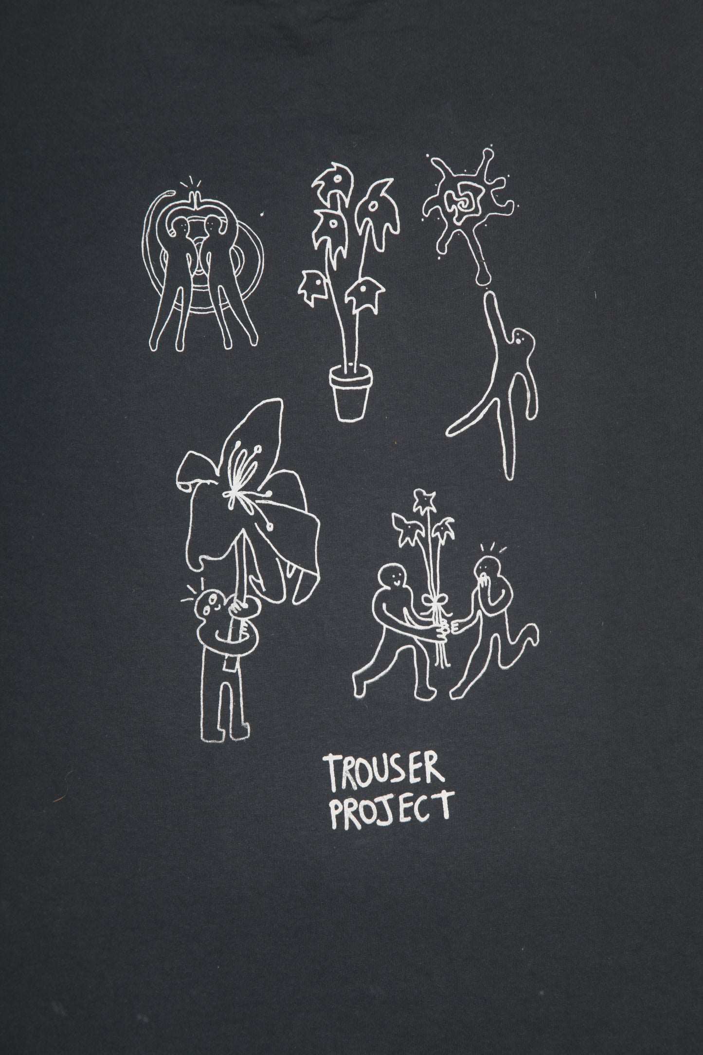 Upcycled Graphic Screenprint T-Shirt (S)