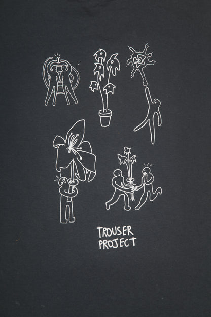 Upcycled Graphic Screenprint T-Shirt (S)