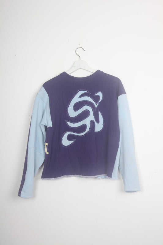 Funky Purple Jumper (M)