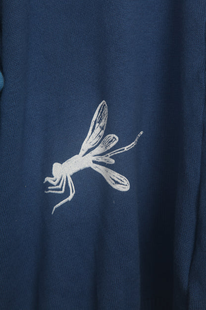 Knit Blue Funky Jumper (L)