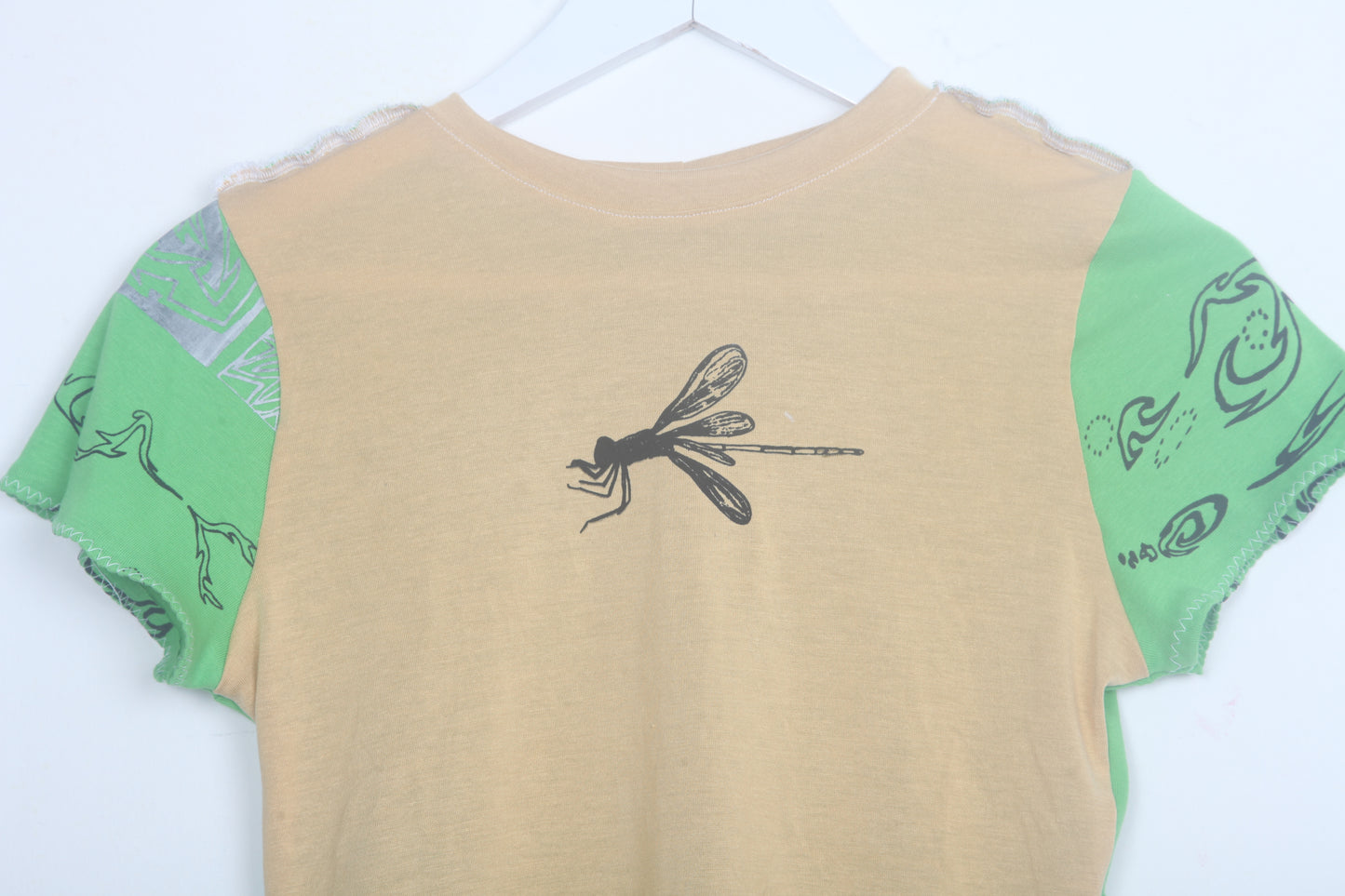 Cut & Sew Screen-print Baby Tee (S)