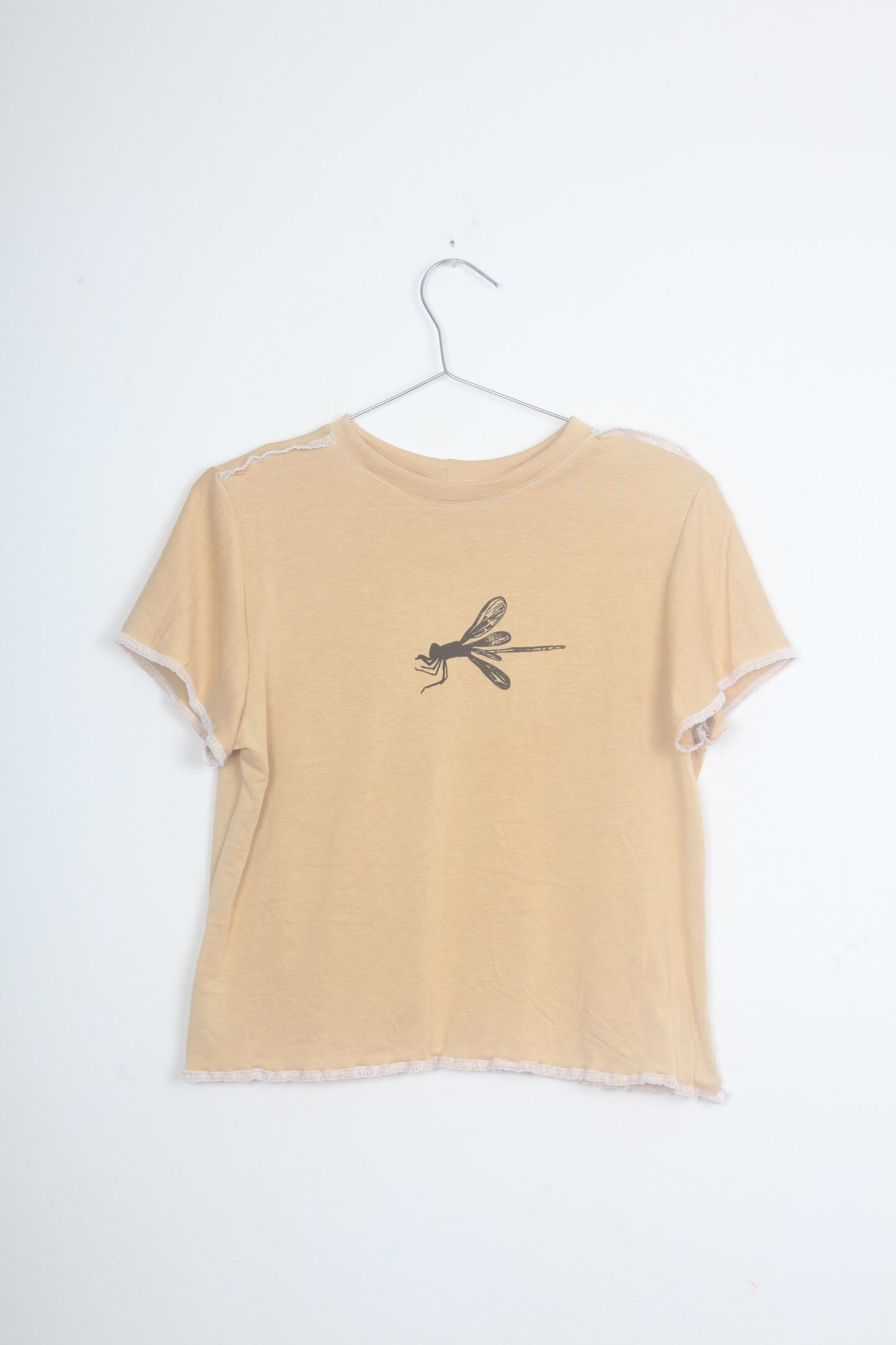 Cut & Sew Screen-print Baby Tee (L)