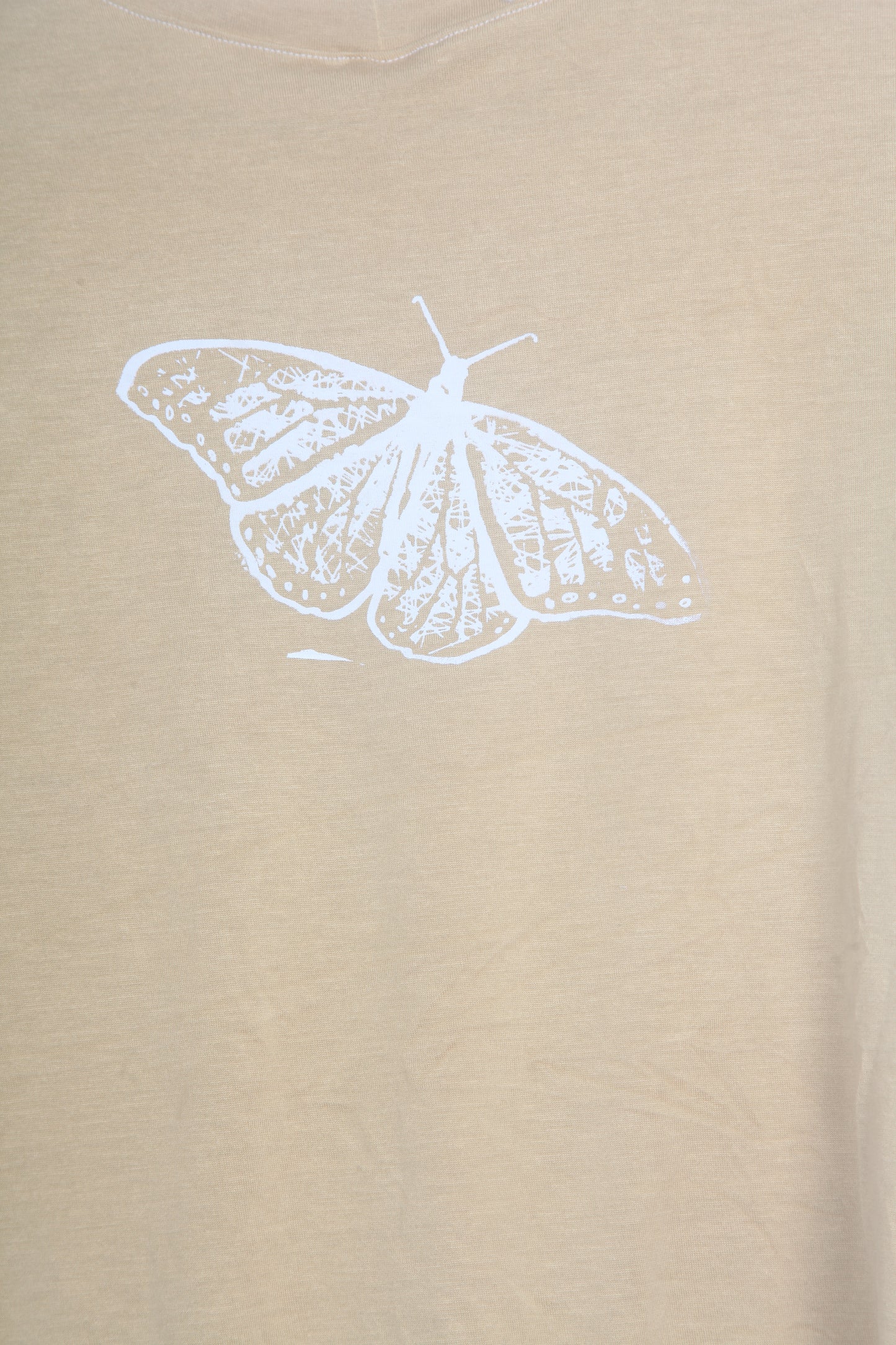 Cut & Sew Screen-print Baby Tee (L)