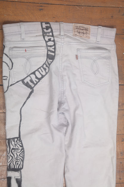 Levi's Hand Painted Trousers