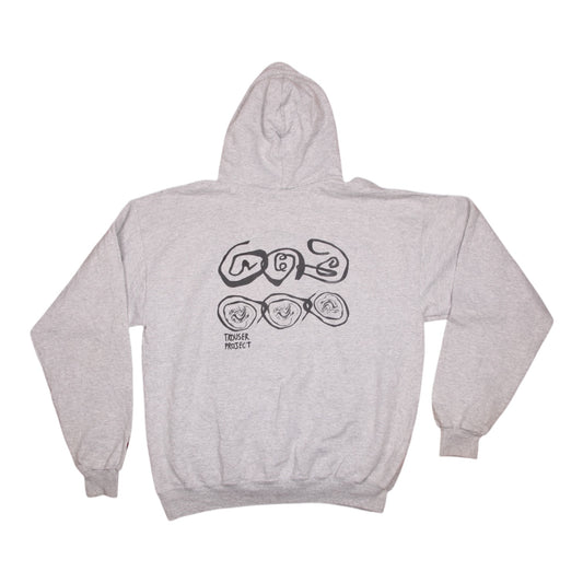 Vintage Upcycled Screenprint Hoodie (L)