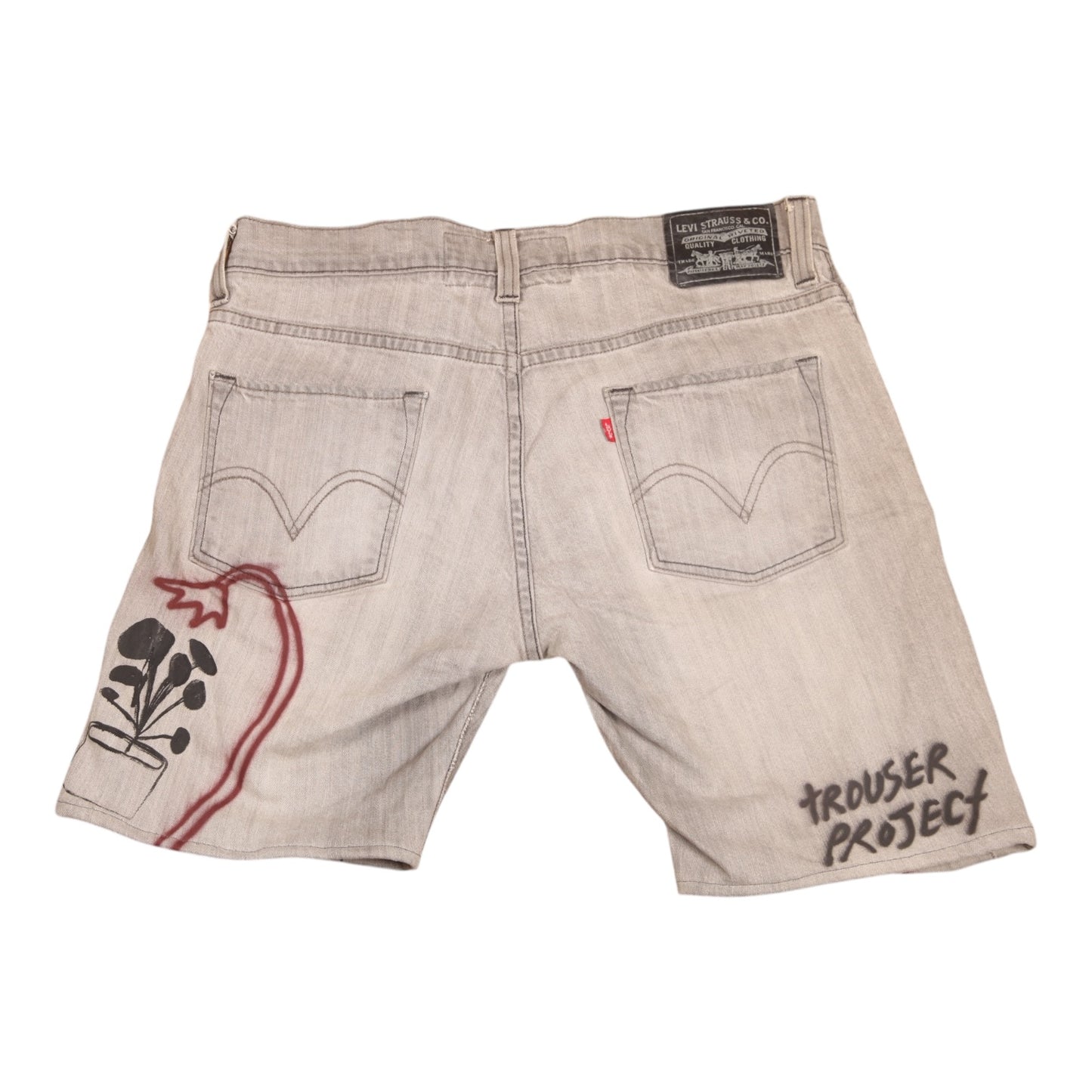 Upcycled Levi's Denim Shorts (W36)
