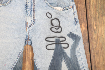 Levi's Upcycled Denim Shorts (W34)
