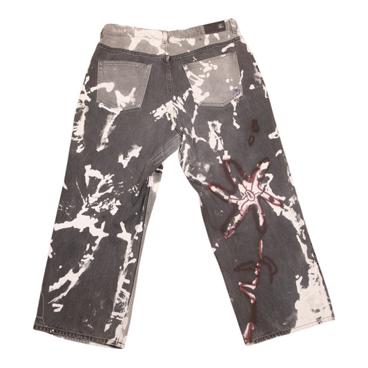 Upcycled Tie Dye Jeans (W36)