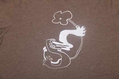 Upcycled Preloved Graphic Screenprint T-Shirt