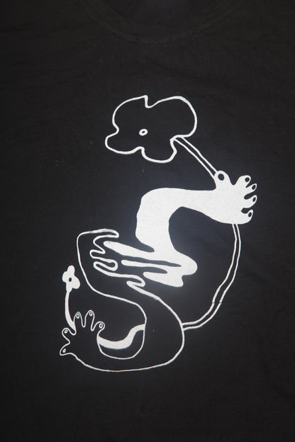 Upcycled Preloved Graphic Screenprint T-Shirt (S)