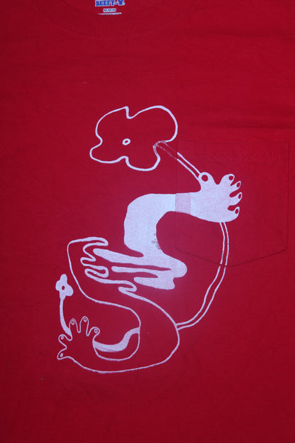 Upcycled Preloved Graphic Screenprint T-Shirt