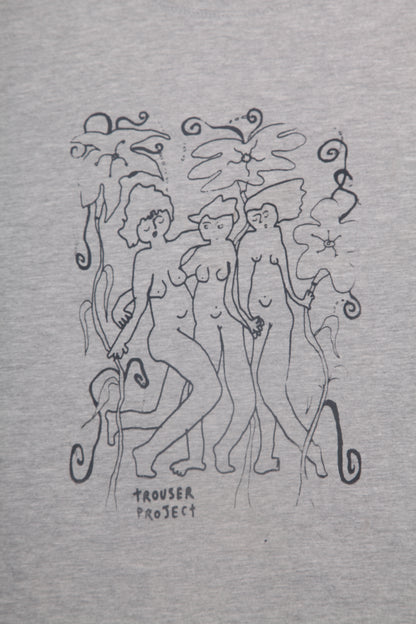 Upcycled Preloved Graphic Screenprint T-Shirt (L)