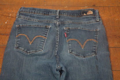 Vintage Hand Printed Levi's Jeans (W28)