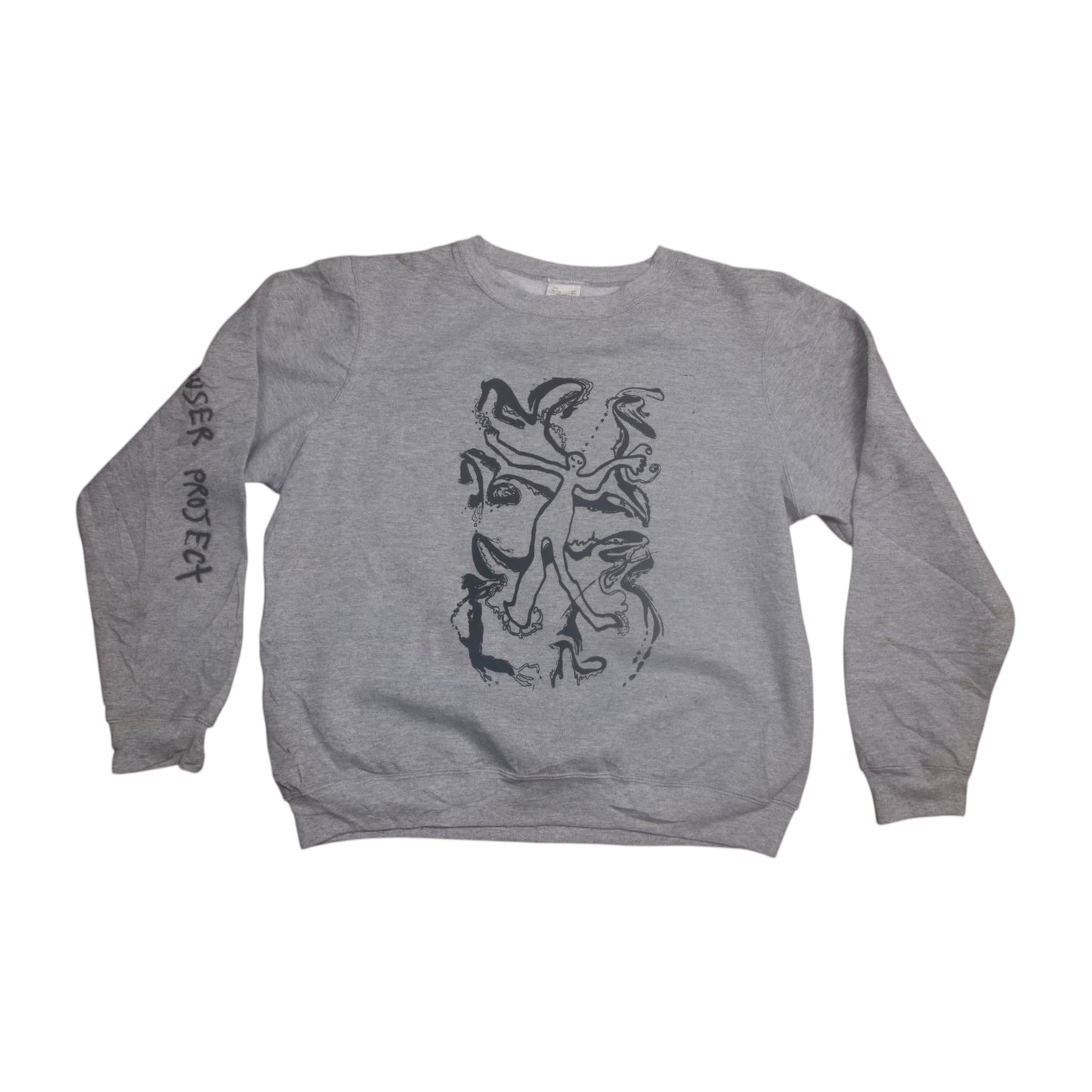 Screenprint Graphic Pullover Jumper (M)