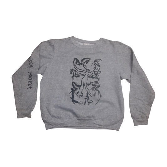 Screenprint Graphic Pullover Jumper (M)
