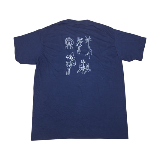Screenprint Upcycled Graphic Short Sleeve T-Shirt