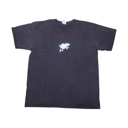 Sustainable Upcycled Graphic Screenprint T-Shirt (L)