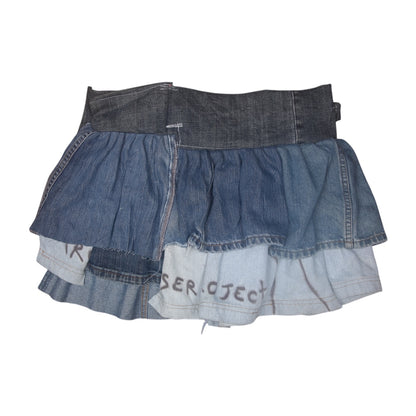 Denim Wrap Skirt