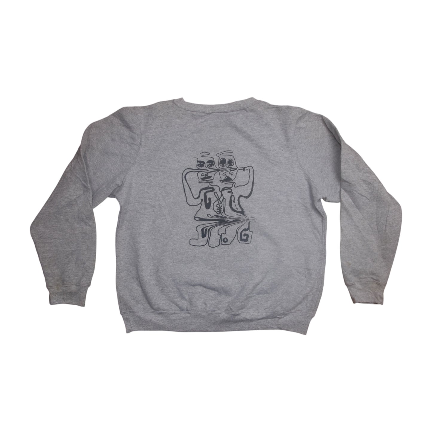 Screenprint Graphic Pullover Jumper (M)