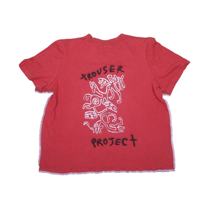 Upcycled Graphic Screenprint T-Shirt (XL)