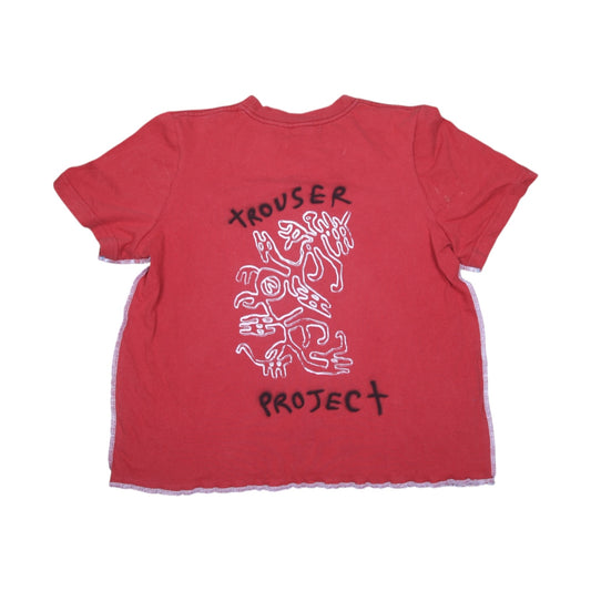 Upcycled Graphic Screenprint T-Shirt (XL)