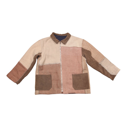 Linen Patchwork Jacket (M)