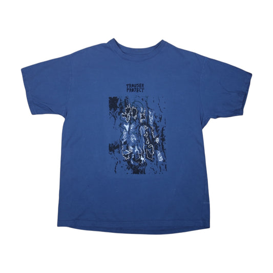 Upcycled Graphic Screenprint T-Shirt (L)