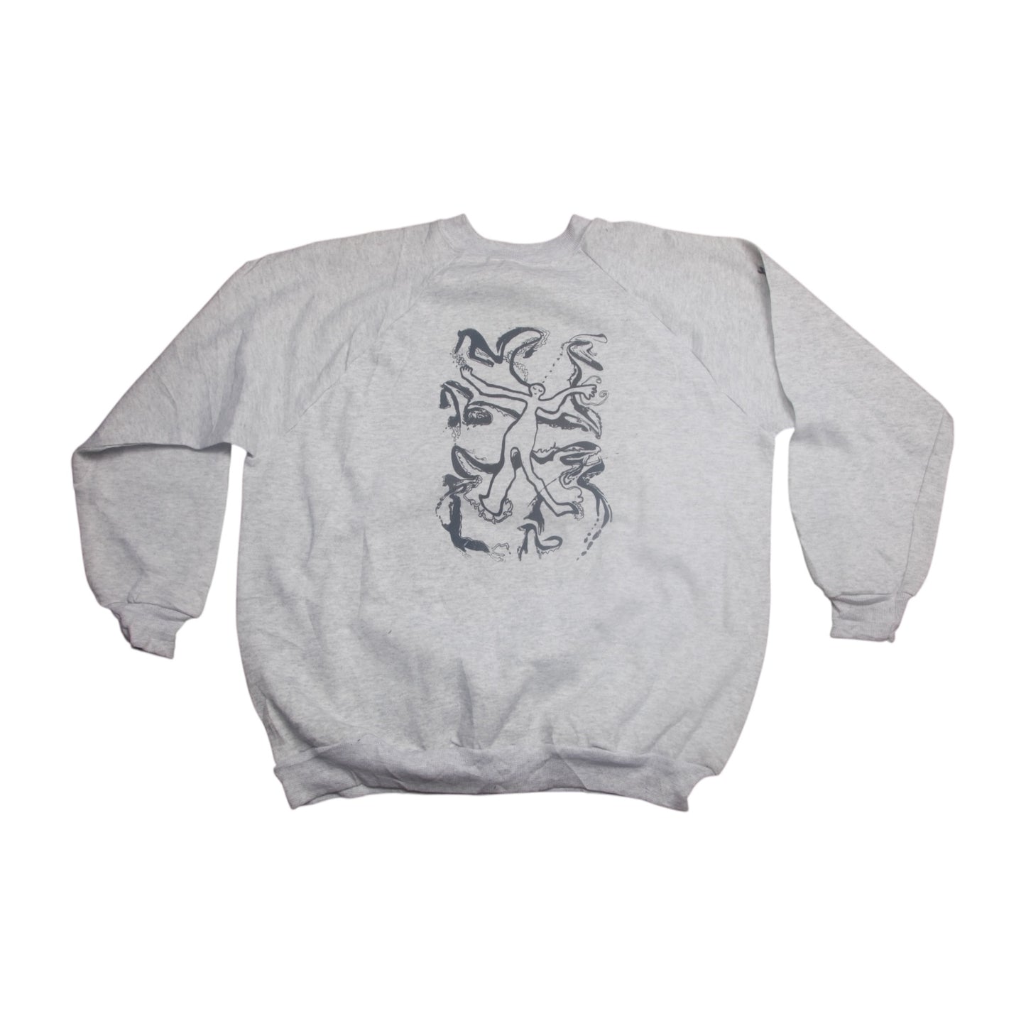 Screenprint Graphic Pullover Jumper (L)