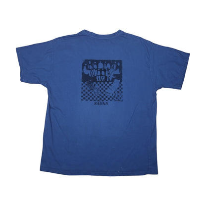Upcycled Graphic Screenprint T-Shirt (L)