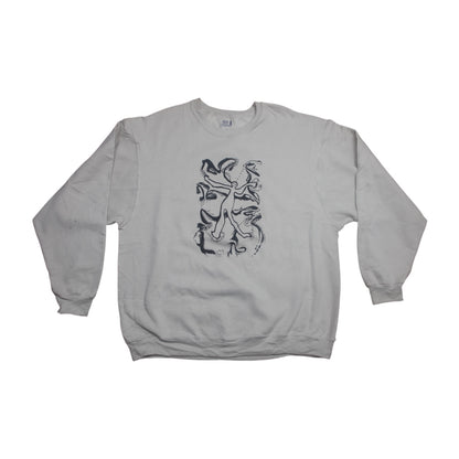 Screenprint Graphic Pullover Jumper (XL)