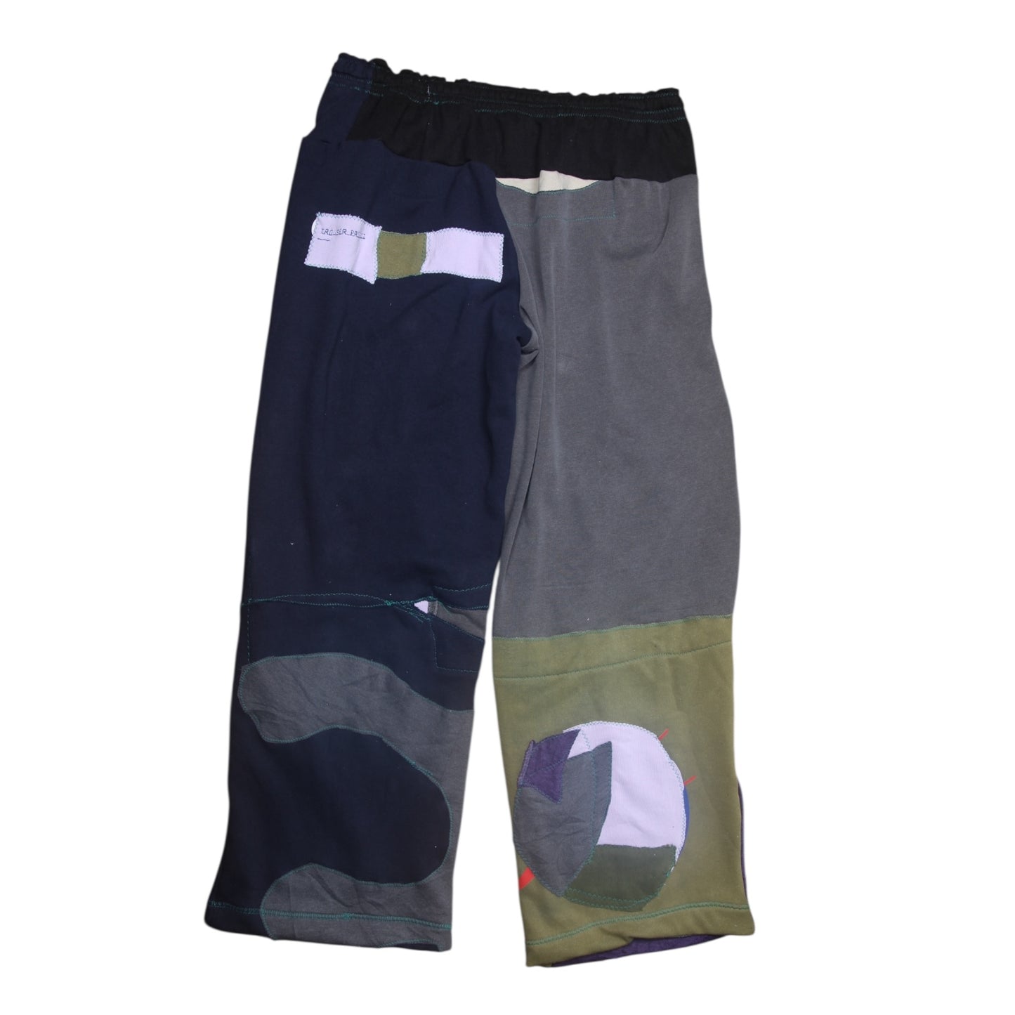 Patchwork Reworked Tracksuit Trousers (XL)