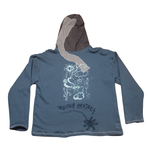 Upcycled Graphic Hoodie (L)