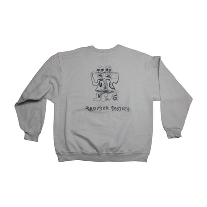 Screenprint Graphic Pullover Jumper (XL)