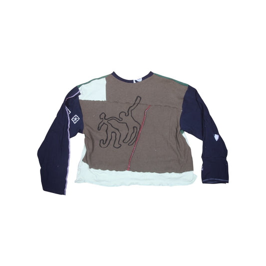Handmade Long Sleeve Jumper Graphic Designs (XL)