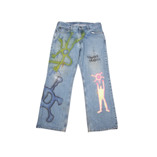 Vintage Carhartt Jeans Reworked and Upcycled