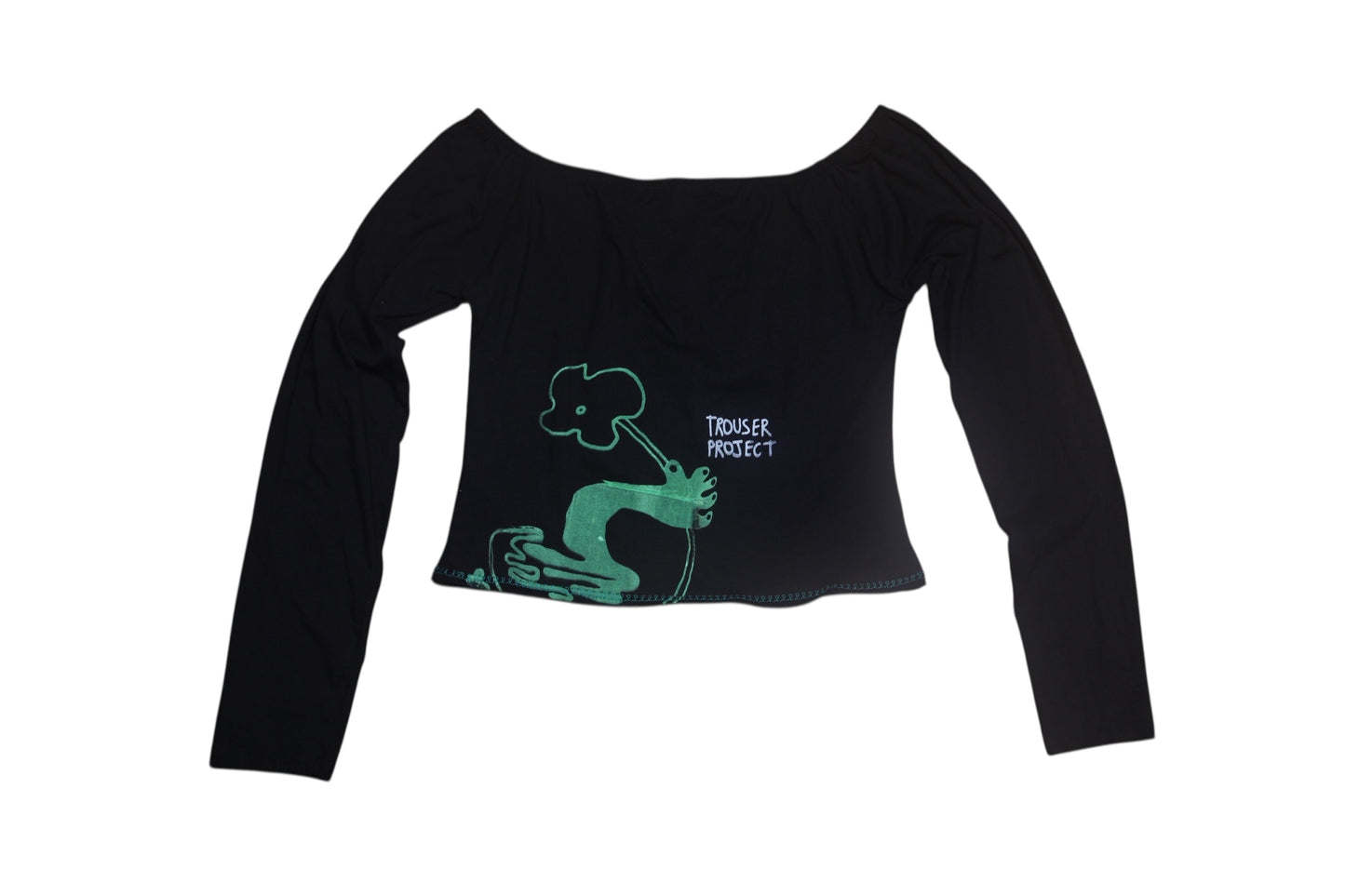 Going Out Long Sleeve Off The Shoulder Top (UK10)