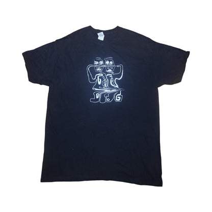 Upcycled Preloved Graphic Screenprint T-Shirt (L)