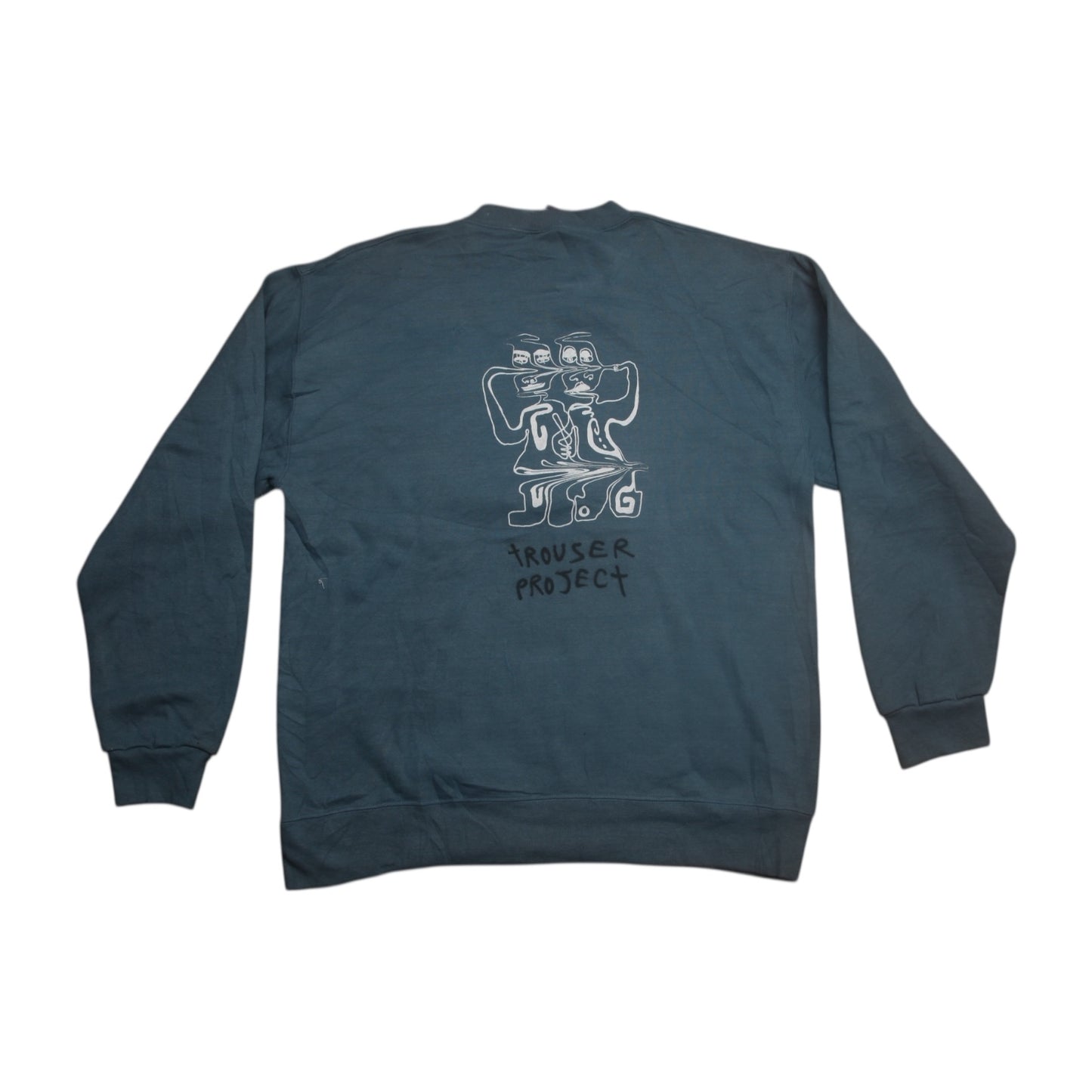 Screenprint Graphic Pullover Jumper (L)